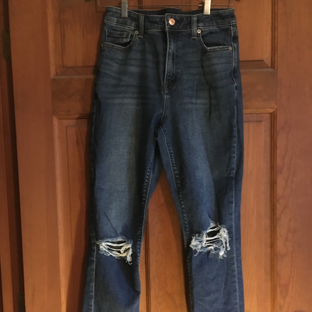 Ripped mom jeans from AEO